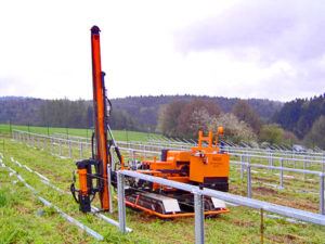 kafary, stawianie konstrukcji fotowoltaicznych